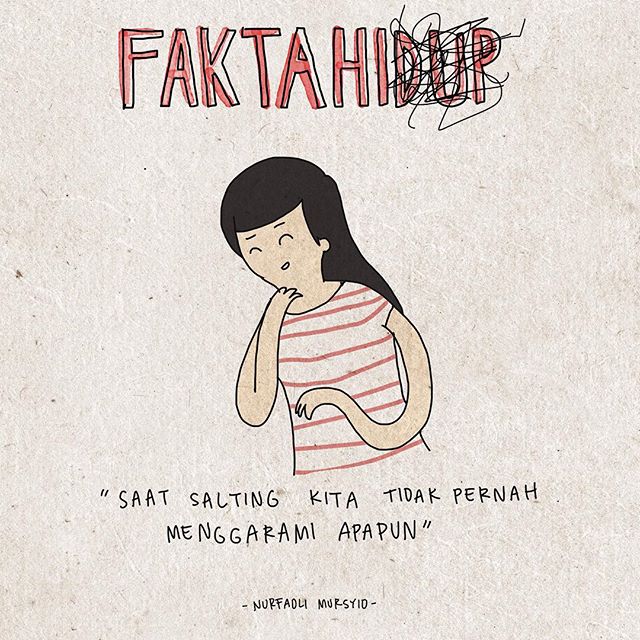 30 Ilustrasi fakta hidup kocak ini bikin kamu pengen garuk-garuk aspal