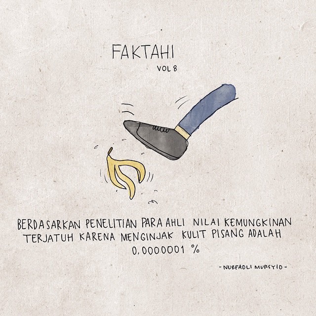 30 Ilustrasi fakta hidup kocak ini bikin kamu pengen garuk-garuk aspal