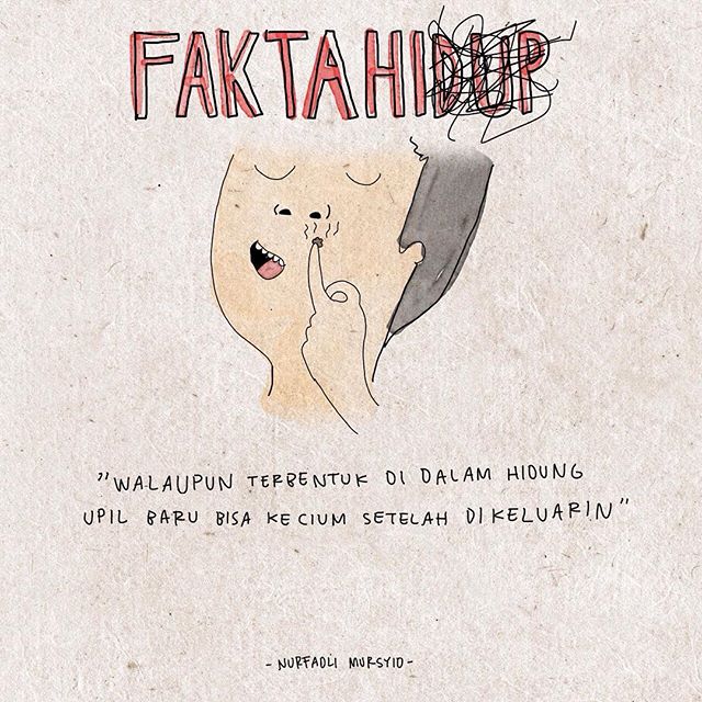30 Ilustrasi fakta hidup kocak ini bikin kamu pengen garuk-garuk aspal