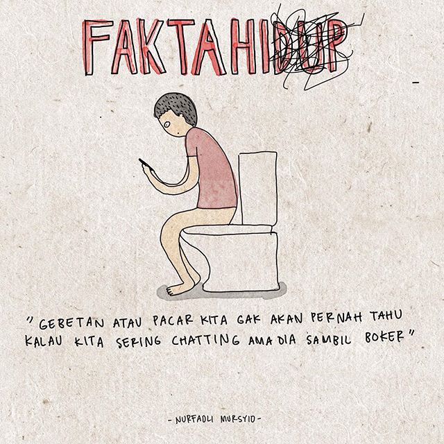 30 Ilustrasi fakta hidup kocak ini bikin kamu pengen garuk-garuk aspal