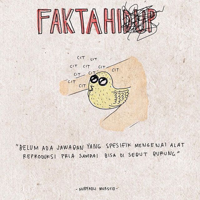 30 Ilustrasi fakta hidup kocak ini bikin kamu pengen garuk-garuk aspal