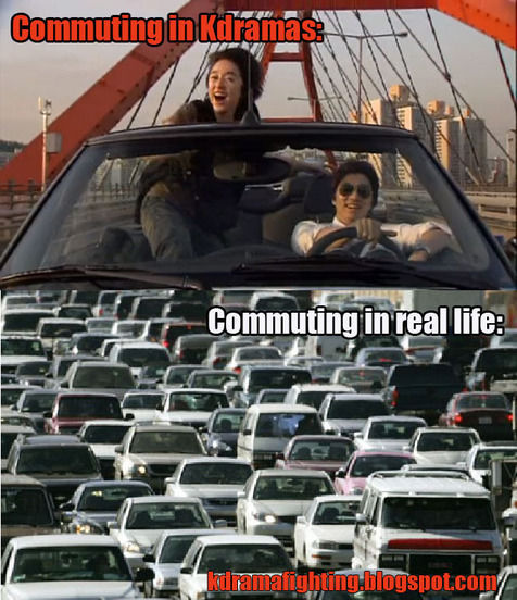16 Foto lucu kehidupan drama korea vs kenyataan, ngakak! 