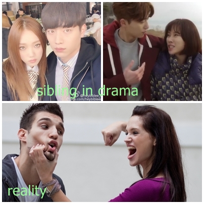 16 Foto lucu kehidupan drama korea vs kenyataan, ngakak! 