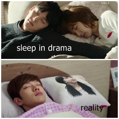 16 Foto lucu kehidupan drama korea vs kenyataan, ngakak! 