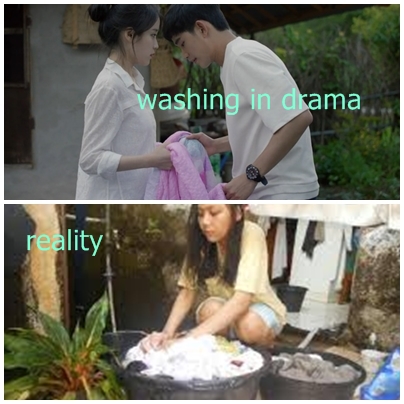 16 Foto lucu kehidupan drama korea vs kenyataan, ngakak! 