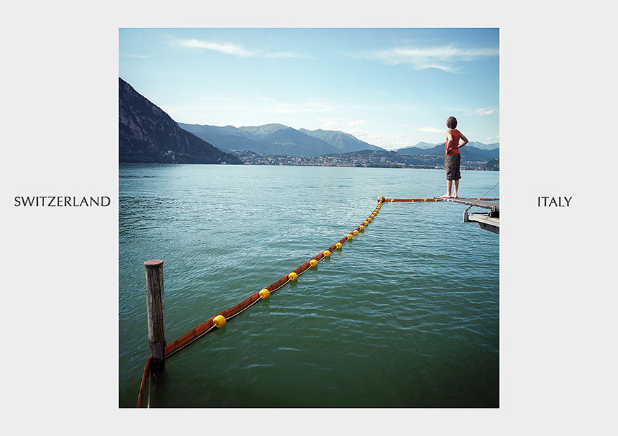 35 Foto perbatasan negara di Eropa, damai dan keren abis! 