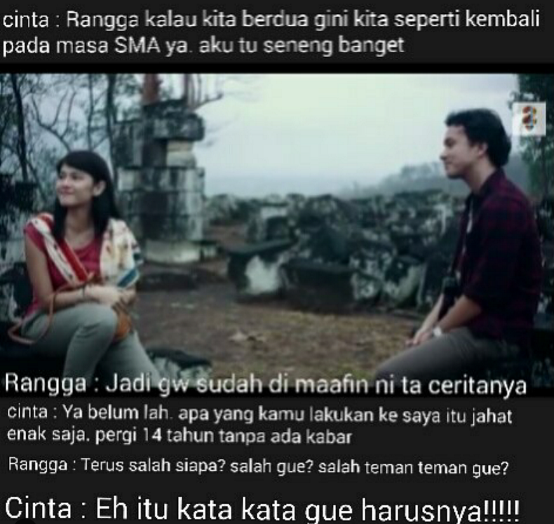 20 Meme trailer AADC 2, dari bikin ngakak sampai baper