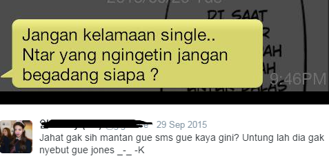 15 SMS mantan ini dijamin bikin kamu baper, duh nggak jadi move on!