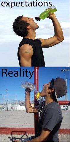 14 Foto lucu ekspektasi & realita olahraga ini bikin ketawa ngakak