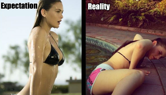 14 Foto lucu ekspektasi & realita olahraga ini bikin ketawa ngakak