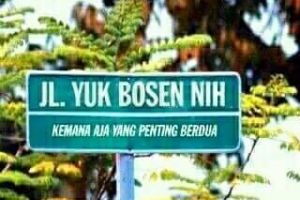 21 Nama jalan ini unik dan bikin senyum-senyum sendiri