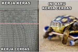 10 Meme beda kerja cerdas & kerja keras ini bikin kamu senyum sendiri