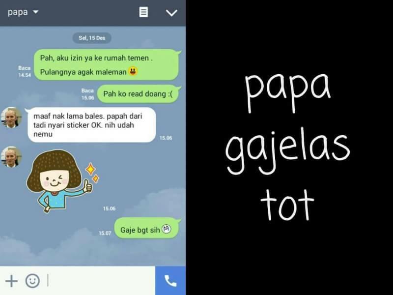 14 Tipe ayah berdasarkan cara membalas SMS anaknya, kocak abis! 14 Tipe ayah berdasarkan cara membalas SMS anaknya, kocak abis!