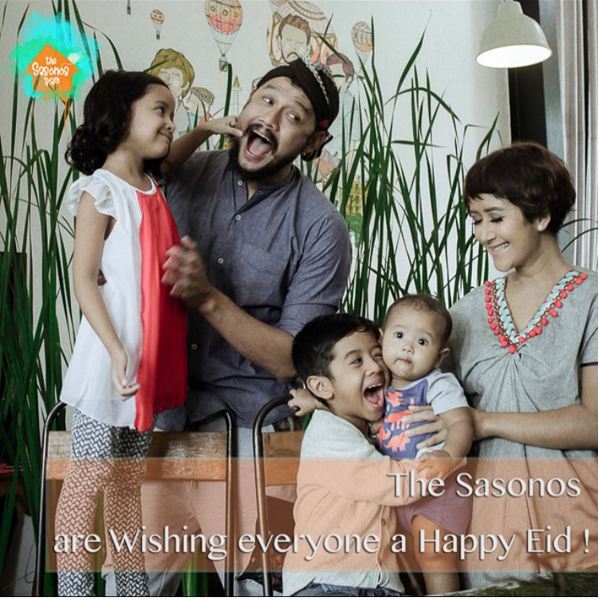 14 Foto kemesraan keluarga Dwi Sasono & Widi Be3, bikin jomblo iri!