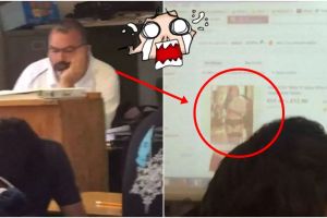 Lupa matikan proyektor, guru ini kepergok cari lingerie di olshop!