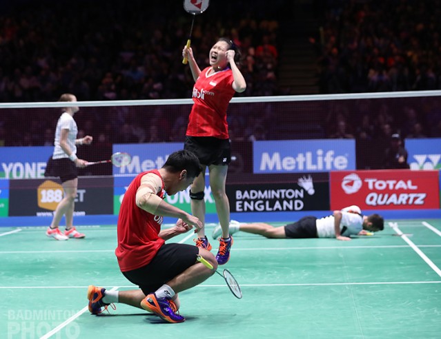 Foto-foto perjuangan Praveen/Debby memenangi All England, bangga! Foto-foto perjuangan Praveen/Debby memenangi All England, bangga!