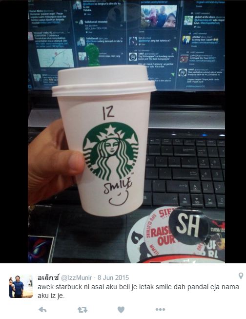 13 Nama nyeleneh saat memesan kopi di Starbucks, ada-ada saja! 13 Nama nyeleneh saat memesan kopi di Starbucks, ada-ada saja!