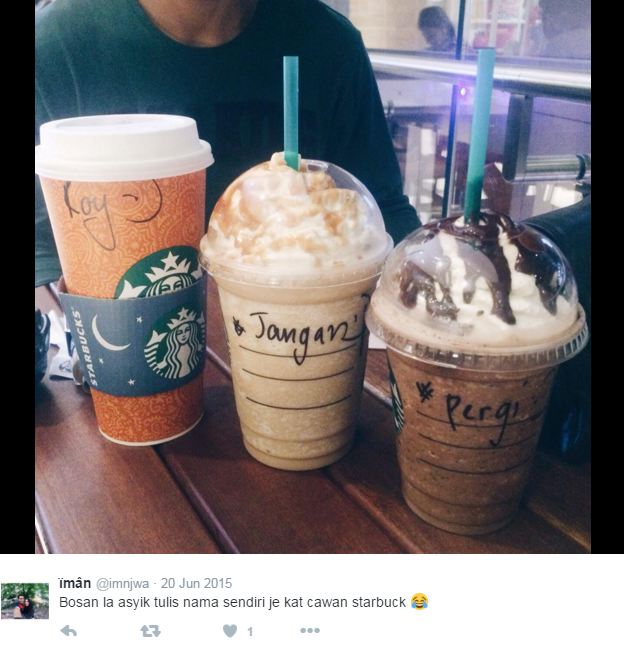 13 Nama nyeleneh saat memesan kopi di Starbucks, ada-ada saja! 13 Nama nyeleneh saat memesan kopi di Starbucks, ada-ada saja!