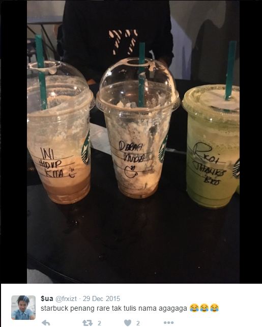 13 Nama nyeleneh saat memesan kopi di Starbucks, ada-ada saja! 13 Nama nyeleneh saat memesan kopi di Starbucks, ada-ada saja!