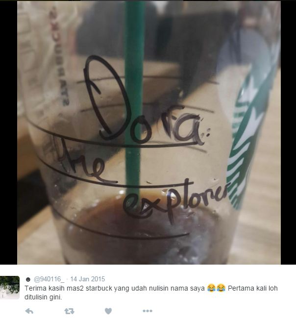 13 Nama nyeleneh saat memesan kopi di Starbucks, ada-ada saja! 13 Nama nyeleneh saat memesan kopi di Starbucks, ada-ada saja!