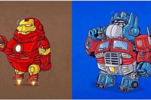 15 Tokoh superhero kartun ini sindir penggemar junk food, duh! 