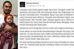 Curhatan anak dengan orangtua beda agama ini bikin terenyuh
