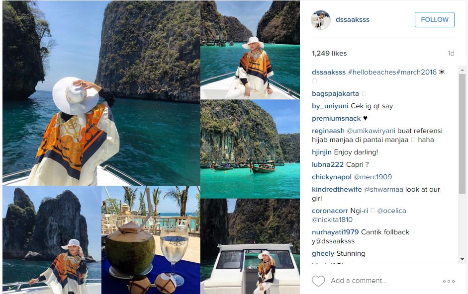 Kenalkan Diana Safitri, hijabers cantik yang gaya hidupnya glamour