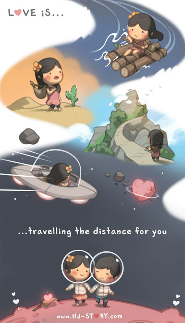 Ilustrasi Cinta © 2016 brilio.net