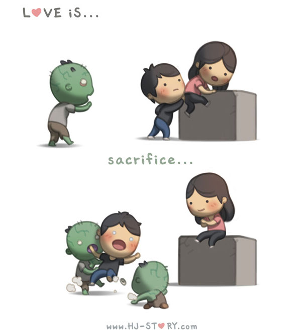 Ilustrasi Cinta © 2016 brilio.net