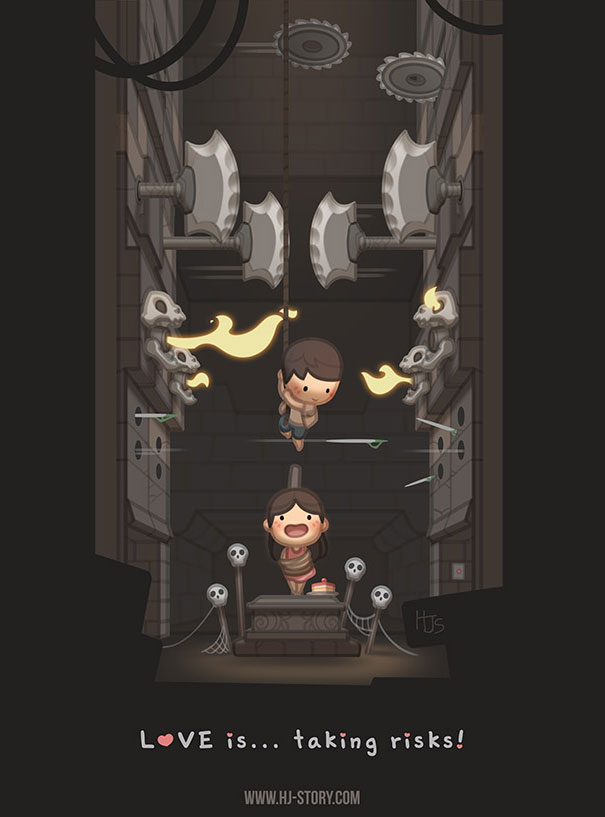 Ilustrasi Cinta © 2016 brilio.net