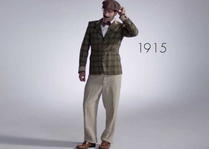 Ini transformasi mode pria sejak 100 tahun lalu, nggak nyangka ya!