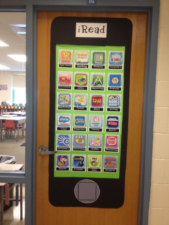 dekorasi kelas sosmed Pinterest