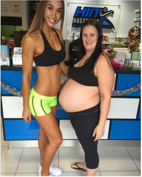 Wow, perut wanita atletis saat hamil ini pasti bikin kamu melongo! 