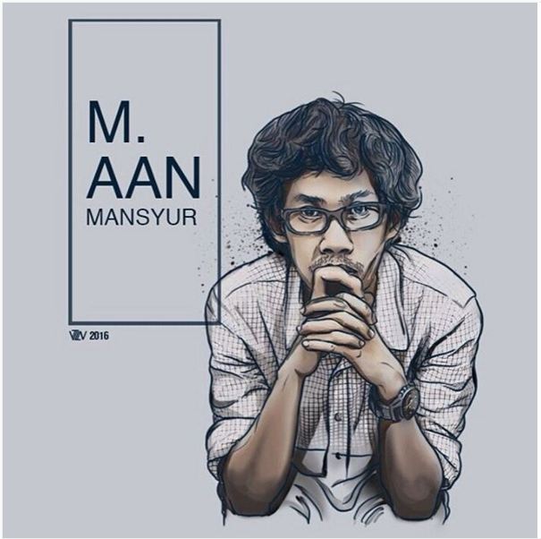 Aan Mansyur © 2016 brilio.net Aan Mansyur © 2016 brilio.net
