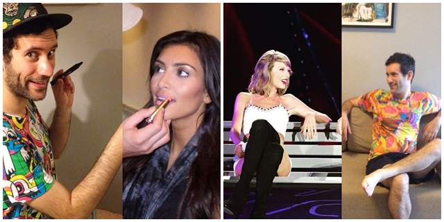 Pria ini  'foto bareng' tokoh terkenal,  posenya kocak banget!  