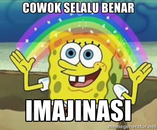 meme imajinasi spongebob © 2016 brilio.net meme imajinasi spongebob © 2016 brilio.net