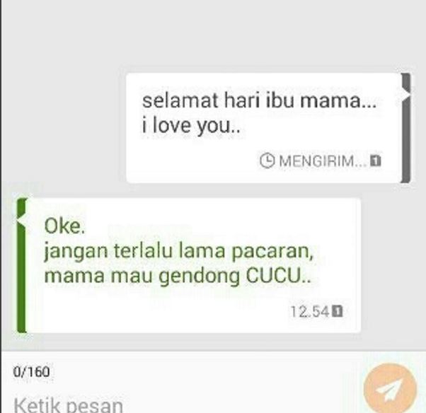 meme minta cucu  berbagai sumber