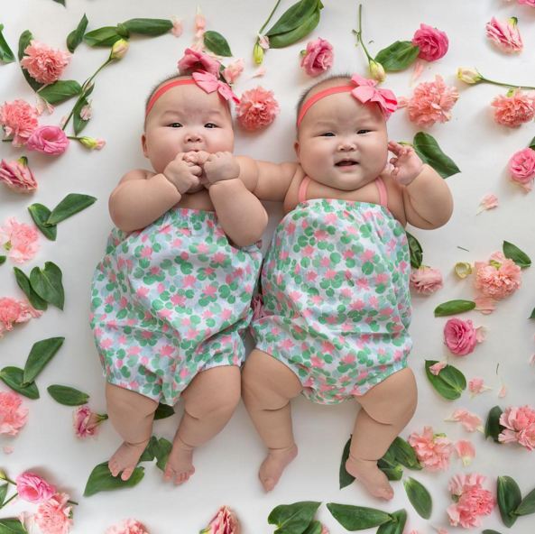 bayi kembar Leia & Lauren © 2016 brilio.net bayi kembar Leia & Lauren © 2016 brilio.net