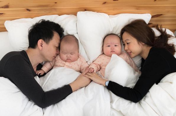 bayi kembar Leia & Lauren © 2016 brilio.net bayi kembar Leia & Lauren © 2016 brilio.net