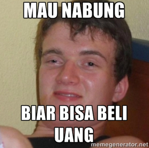 meme nabung  © 2016 brilio.net