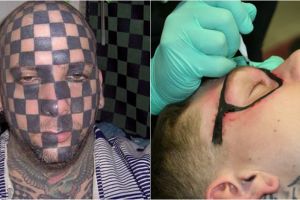 22 Orang ini dijamin menyesal bikin tato asal-asalan, duh ngawur!