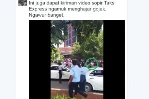 VIDEO: Pengeroyokan pengemudi Go-Jek oleh sopir taksi