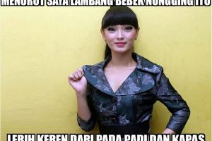 15 Meme lucu sindir Zaskia Gotik menghina Pancasila, kena deh!