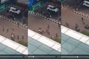 Lagi, beredar video polisi pukul pengemudi Gojek