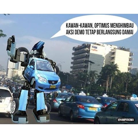 20 Meme demo taksi © 2016 brilio.net