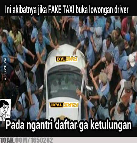 20 Meme demo taksi © 2016 brilio.net