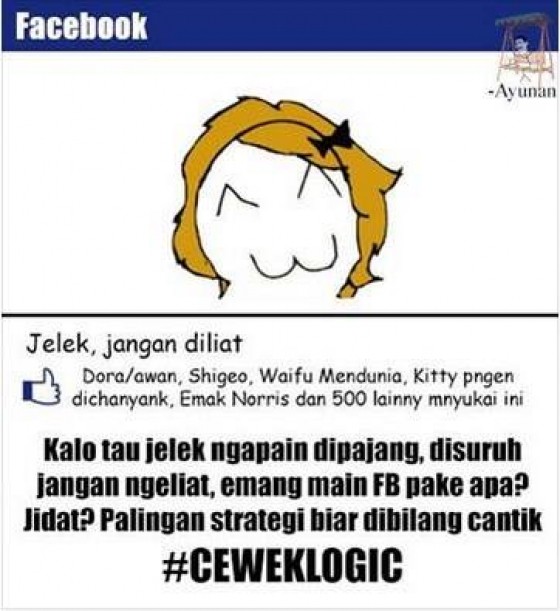 Cewek Logic © 2016 brilio.net