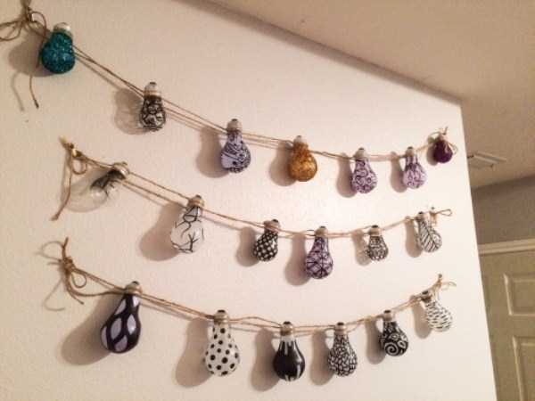 18 Hiasan bola lampu © 2016 brilio.net