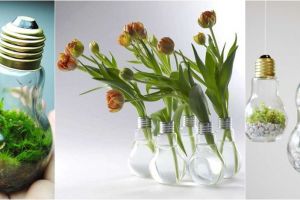 Lampu bekas bisa bikin rumahmu kian warna-warni, coba saja cara ini!