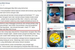 Blue Bird sampaikan maaf, sopir provokatif siap dipecat!